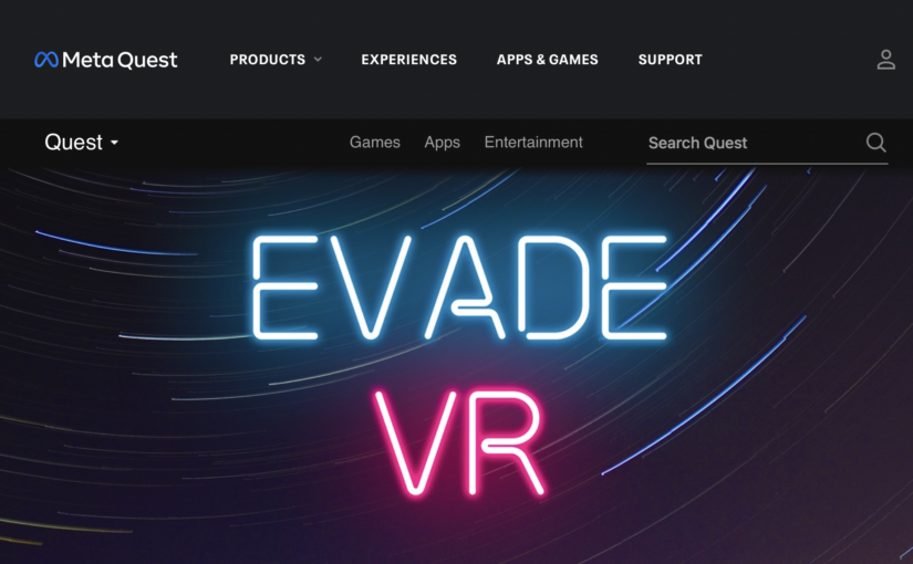 Evade VR released in Oculus App Lab 🥳